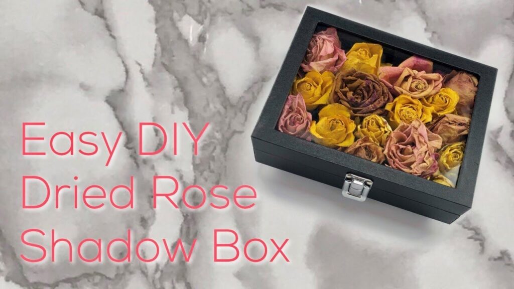 How To Preserve A Rose For A Shadow Box?